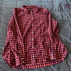 never worn plaid j crew shirt